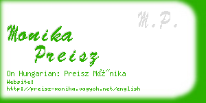 monika preisz business card